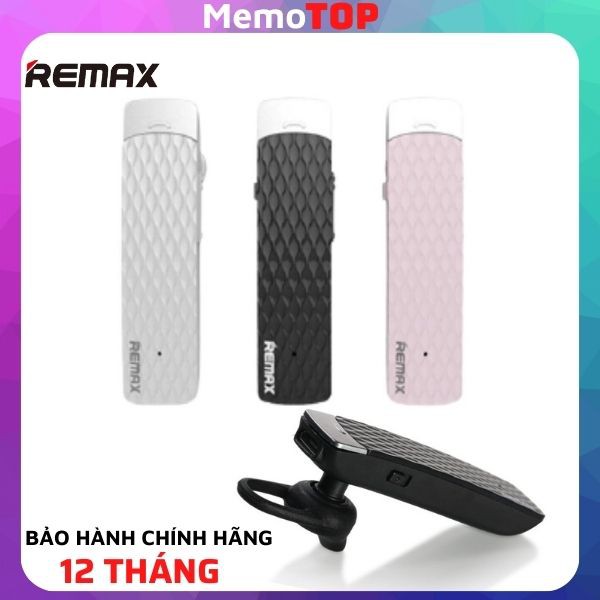 Tai nghe bluetooth 1 bên REMAX RB T9 có mic không dây, tai phone nhét tai ko dây – Memotop