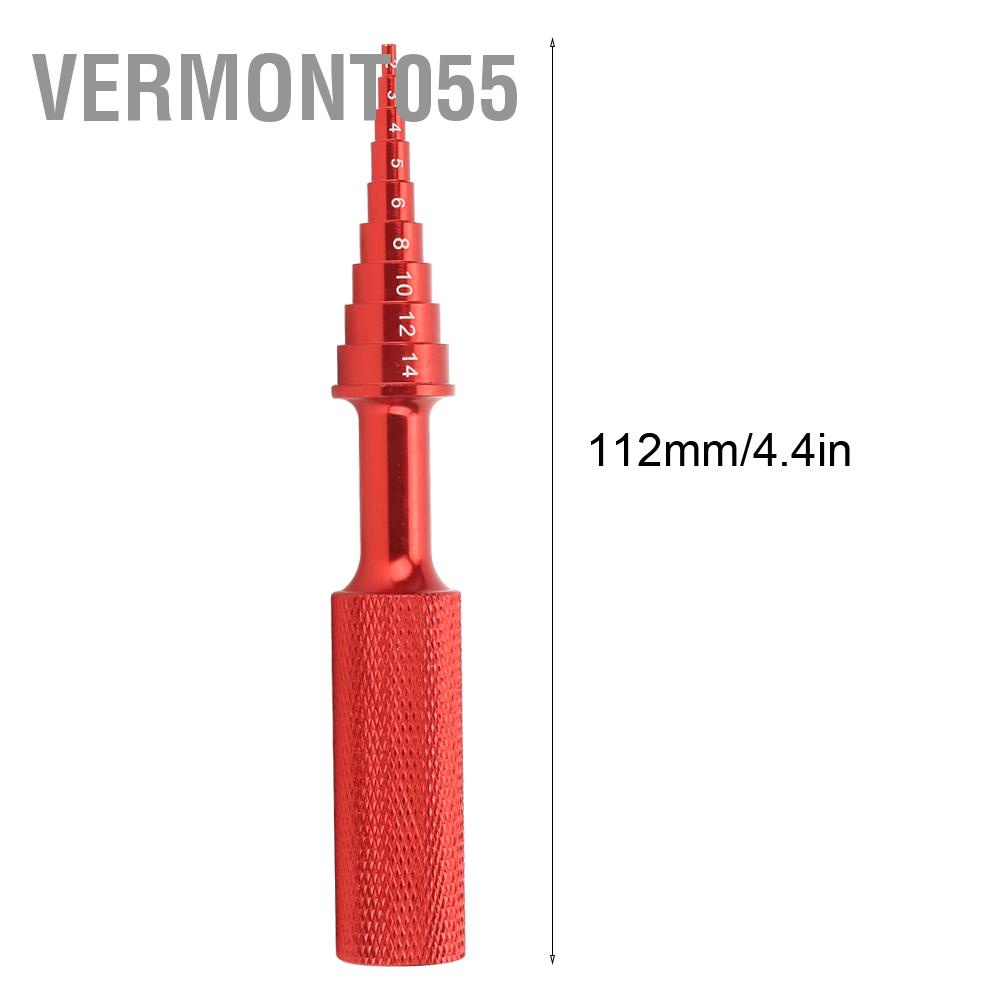 Vermont055 Aluminum Alloy RC Car Bearing Steering Hub Carrier Disassembly Removal Tool