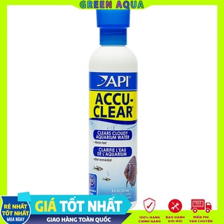 API - Accu-Clear | Khử bụi đục và làm trong suốt nước hồ cá thủy sinh