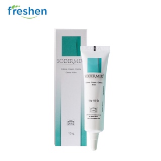 Sodermix Cream 15g - Dùng cho sẹo lồi, sẹo phì đại, chàm Sodemix