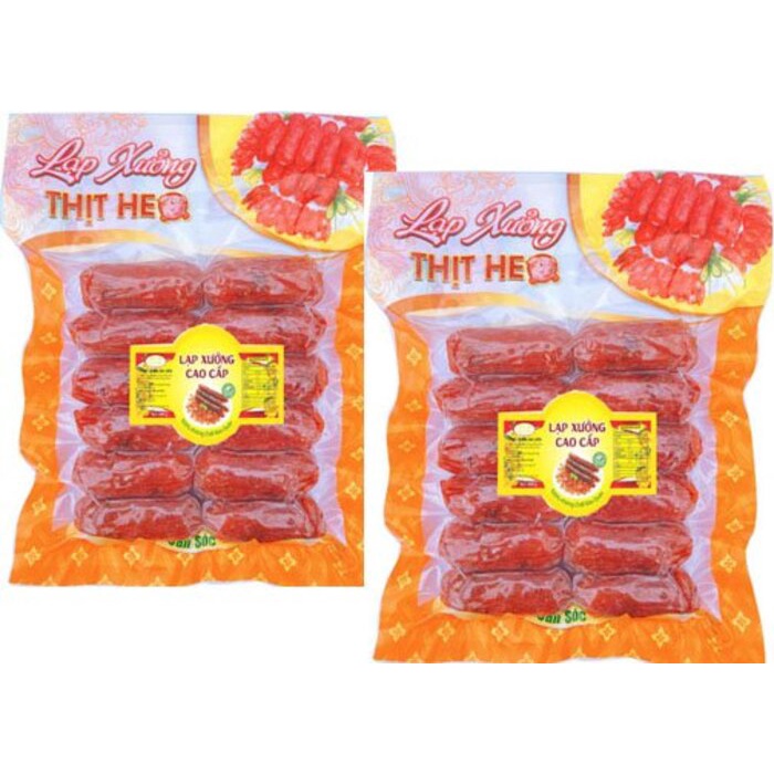 (MẪU MỚI) 1KG LẠP XƯỞNG HEO LOẠI ĐẶC BIỆT THƠM NGON HẢO HẠNG TÂN LỘC PHÁT