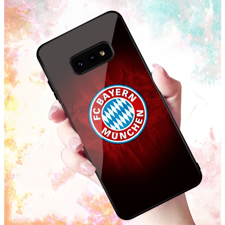 Ốp Lưng SAMSUNG GALAXY S10, S10 PLUS, S10 E, S10 5G, S10 LITE mặt kính cường lực cao cấp In hình Câu Lạc Bộ Bóng Đá