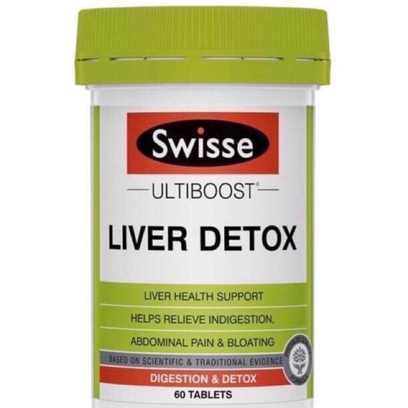 viên uống thải độc gan Swisse Liver Detox 120viên