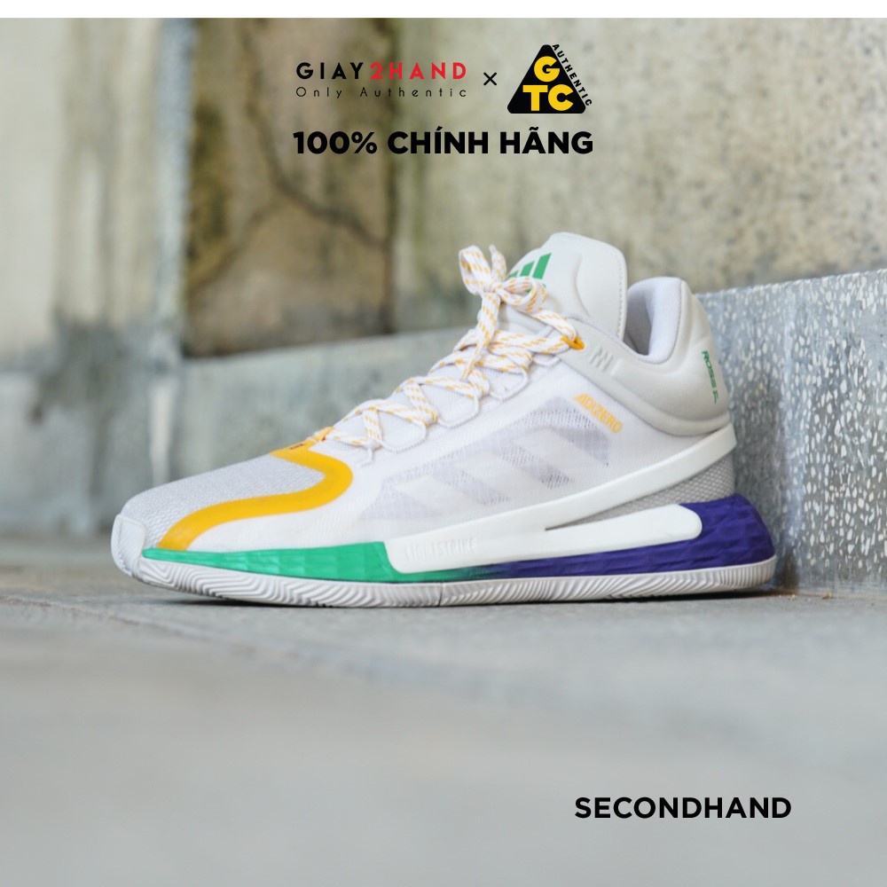 [2hand] Giày Thể Thao ADIDAS D ROSE 11 &quot; CAREER HIGH 50 POINTS &quot; FX7401 GIÀY CŨ CHÍNH HÃNG