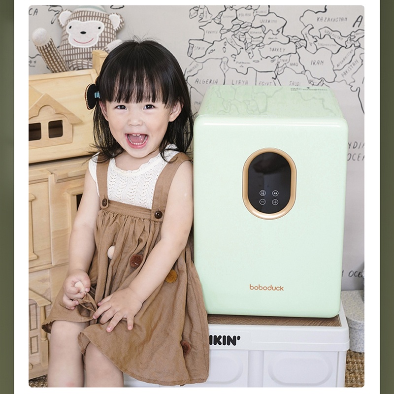 (MẪU MỚI 2022) Máy tiệt trùng sấy khô UV Boboduck đa năng dung tích 18L - 19L, tặng kèm Ổ 3 CHẤU