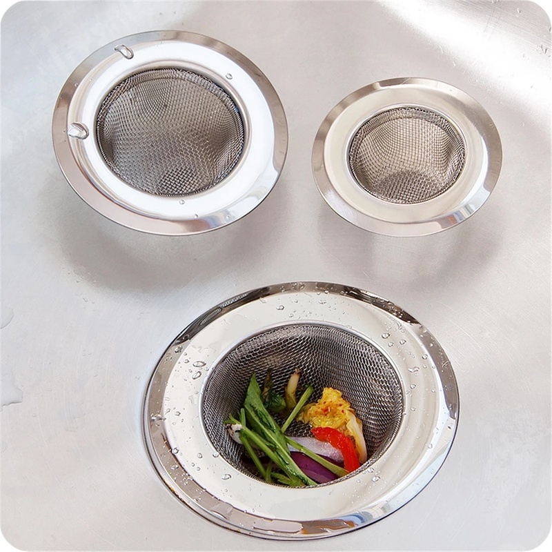 Lưới Lọc Rác Bồn Rửa Chén/Bồn Tắm Bằng Thép Không Gỉ