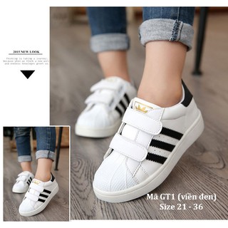 Giày Das Superstar Cho Bé Trai Và Bé Gái 1-15 Tuổi GT1 [KÈM ẢNH THẬT]