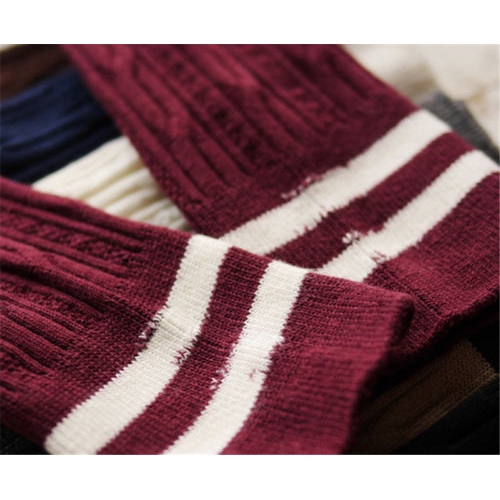 1 Đôi Tất Đùi Cotton Giữ Ấm Cho Nữ