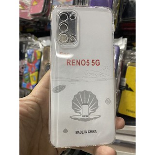 Ốp lưng Oppo Reno 5 dẻo trong bảo vệ camera