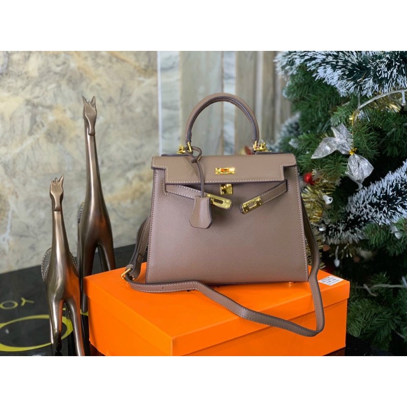 Túi xách hm kel.ly màu ghi