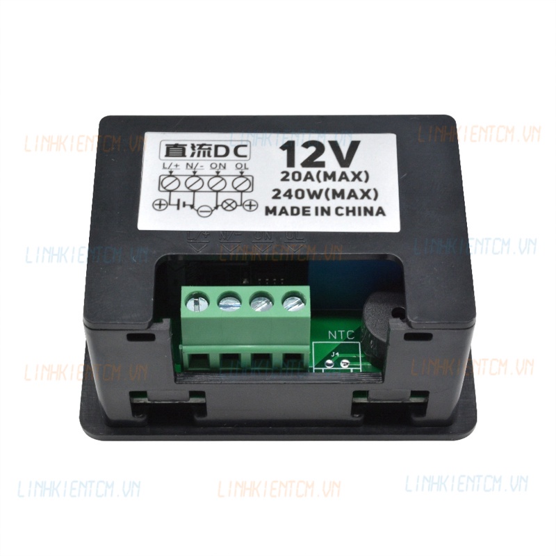 Module hẹn giờ bật tắt luân phiên TM23 Có màn hình LED 7 thanh relay xuất điện trực tiếp ra tải không cần nguồn ngoài