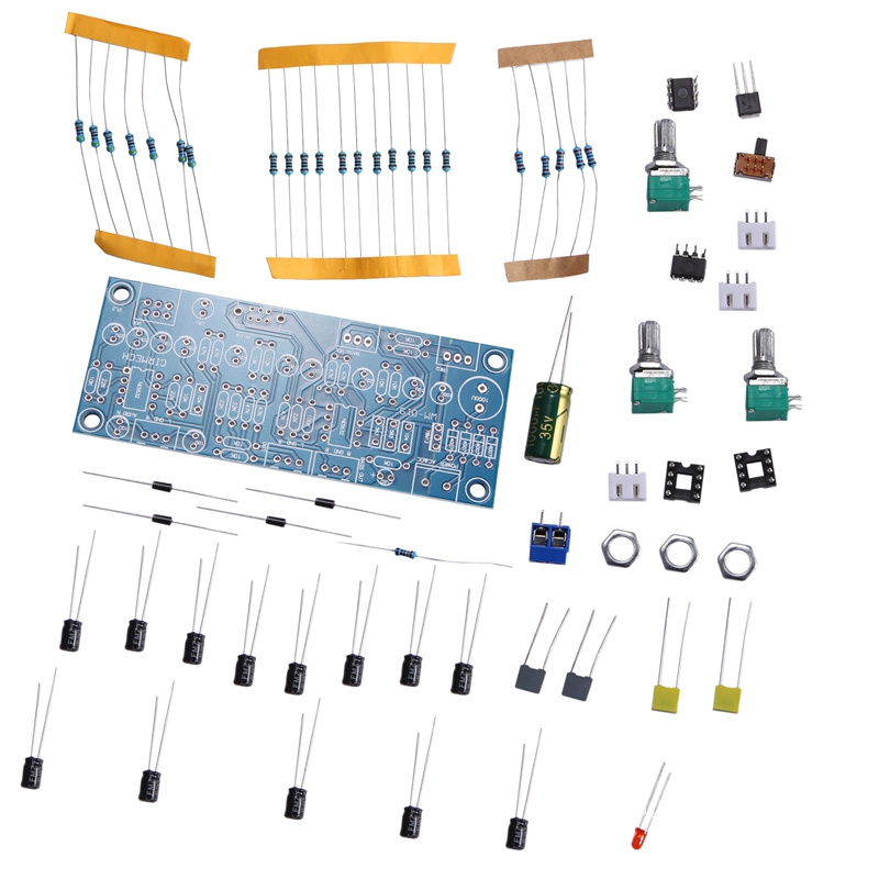 2.1 Channel Subwoofer Preamp Board Low Pass Filter Pre-Amp Amplifier Board Ne5532 Low Pass Filter Bass Preamplifier