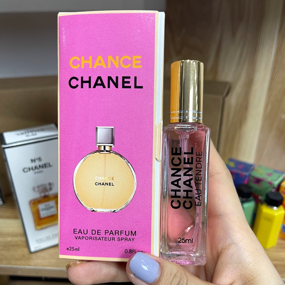 Nước hoa nội địa trung chance hồng 25ml thơm lâu hương hương hoa cỏ trái cây