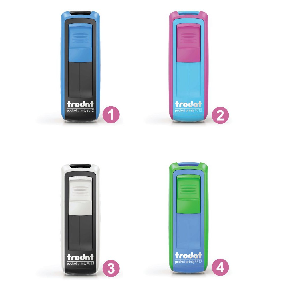 Dấu Tên Bỏ Túi Trodat 9511 Pocket Printy Stamp