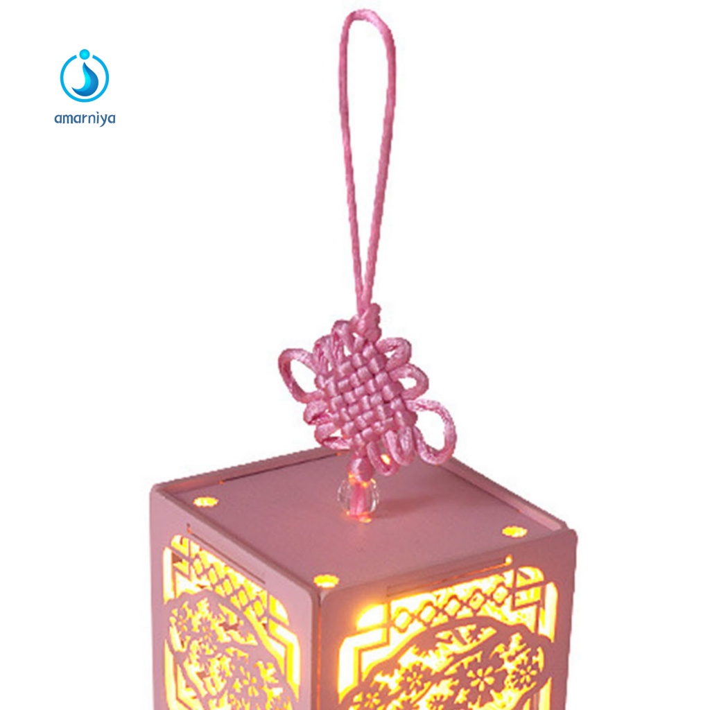 Mô Hình Lồng Đèn Trung Quốc Tự Lắp Ráp Sáng Tạo Dùng Làm Quà Tặng Giáng Sinh