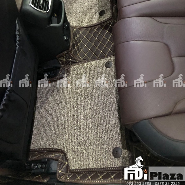 Thảm Trải Sàn Ô TÔ 6D Cao Cấp Huyndai Santafe - Thảm Lót Sàn Xe Ô TÔ - Đẳng Cấp Xế Yêu