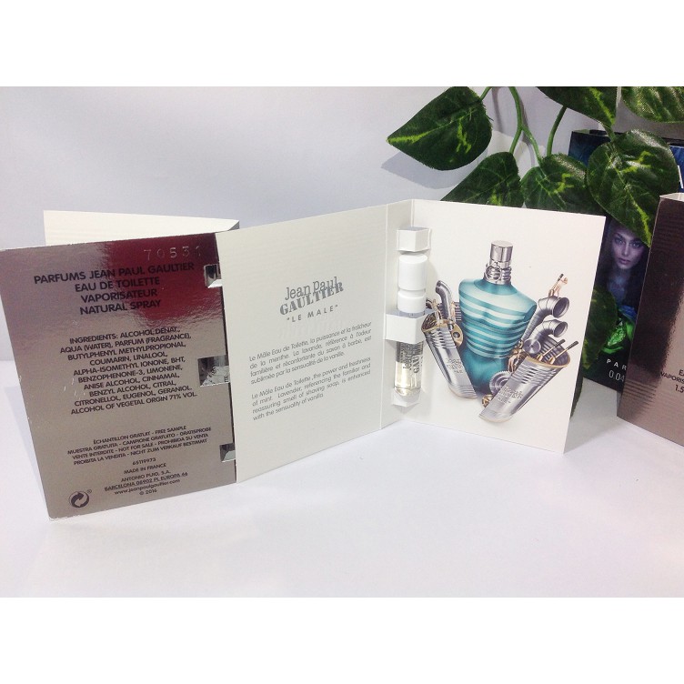 Mẫu thử Nước hoa Vial Nam Jean Paul Gaultier Le Male