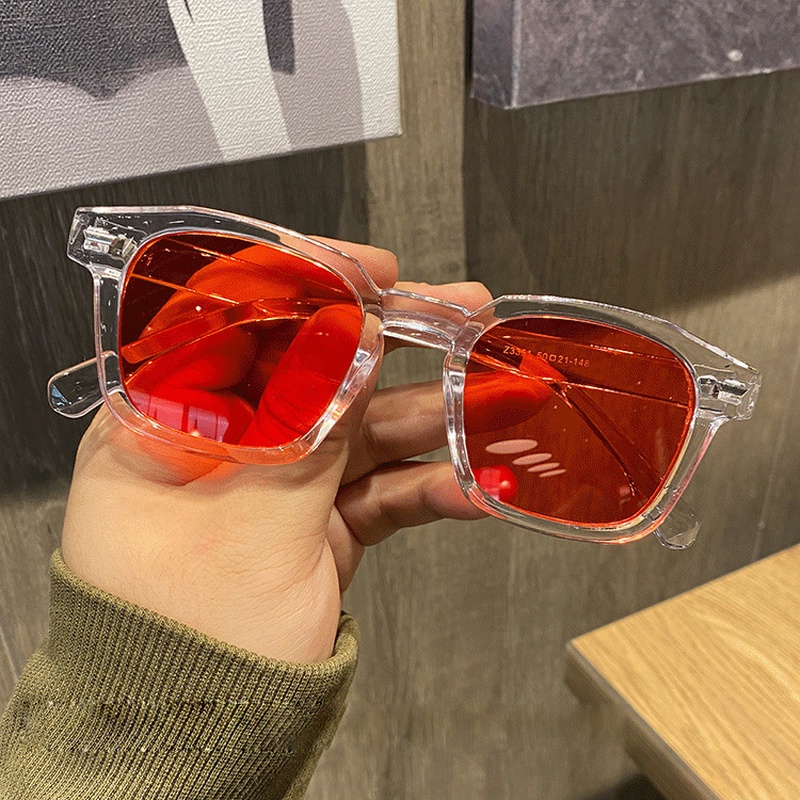 Kính Mát Thời Trang Nam Nữ Phong Cách VintageKính Mát Hình Chữ Nhật Unisex