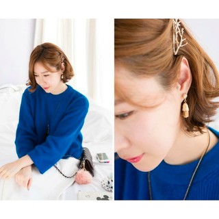 [kẹp tóc nhánh cây phong cách hàn quốc dịu dàng nữ tính sang chảnh
