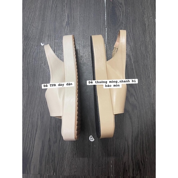 Sandan đế xốp cao 2p có quai hậu bigsize, size to 40-41-42-43-44