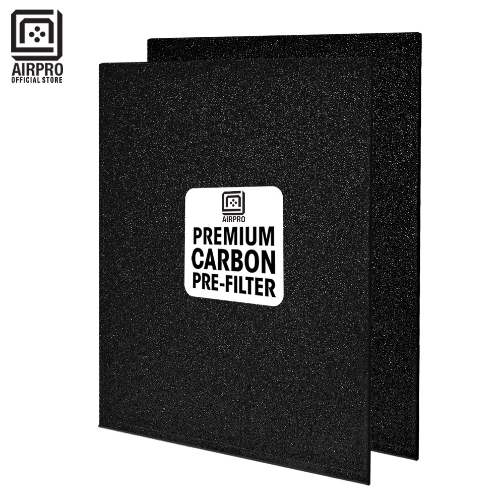 AIRPRO Carbon Pre Filter Replacement Precut (2 Pcs)