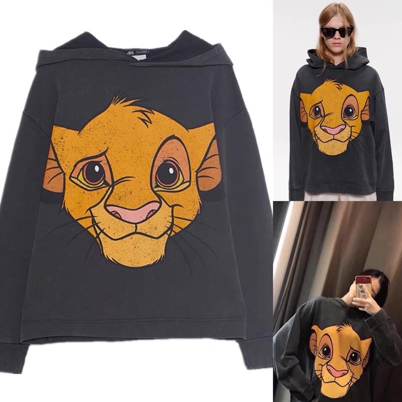 Áo Nỉ Zara Lion