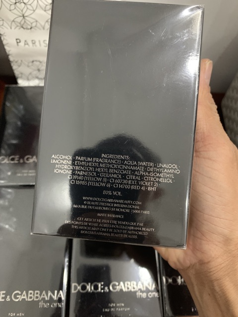 [Mã COSSALE27 giảm 80K đơn 1000K] Nước hoa d&g the one edp 100ml full seal | BigBuy360 - bigbuy360.vn