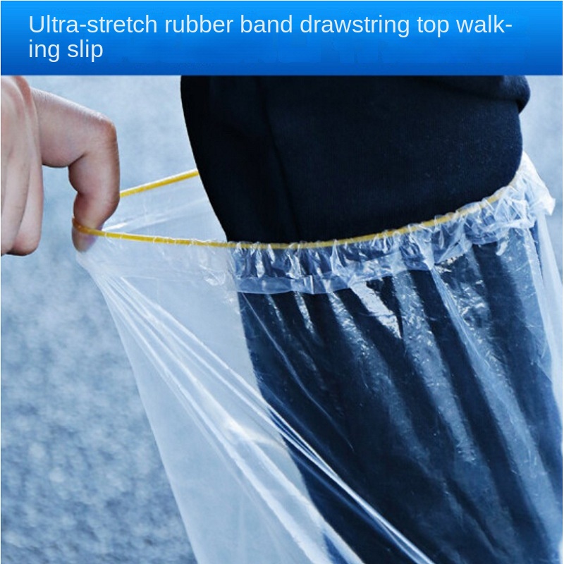 Vỏ Bọc Giày Bằng Nhựa Chống Mưa Dùng Một Lần Tiện Dụng