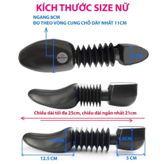 VB Bộ giữ phom giày, chống xịt mũi giày, độn mũi giày giới tính cao cấp (Khuyên dùng) TSLX 5 8