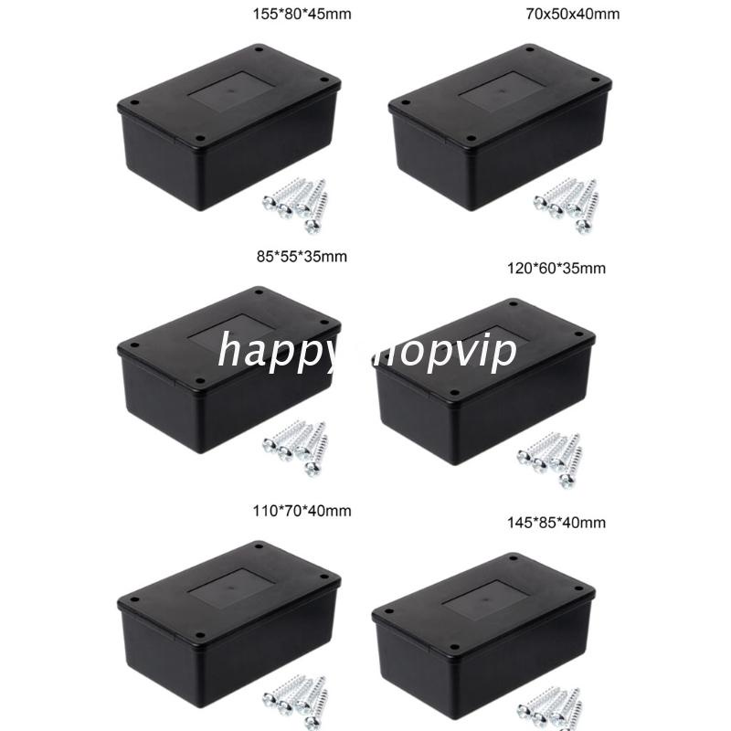 Hộp Điện Tử Bằng Nhựa Màu Đen Chống Bụi