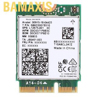 Bamaxis ASHATA WIFI network card wireless for Intel 9461NGW M.2 interface 433 Mbit/s support Bluetooth