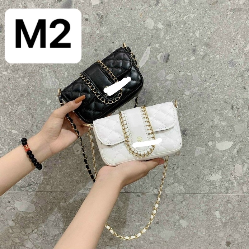 TÚI XÁCH MINI CHANEL ĐEO CHÉO DA MỀM SANG CHẢNH M2