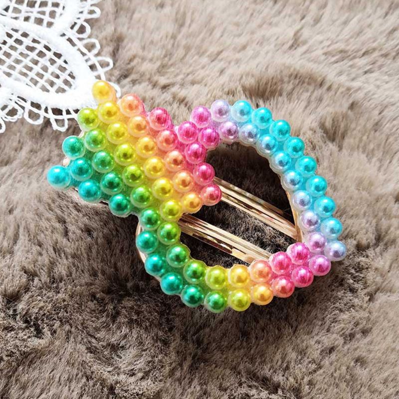 Kẹp Tóc Ngọc Trai Giả Bằng Hợp Kim Phong Cách Hàn Quốc Cho Nữ