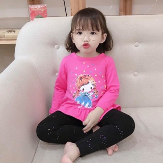 Bộ cotton xuất dư cho bé