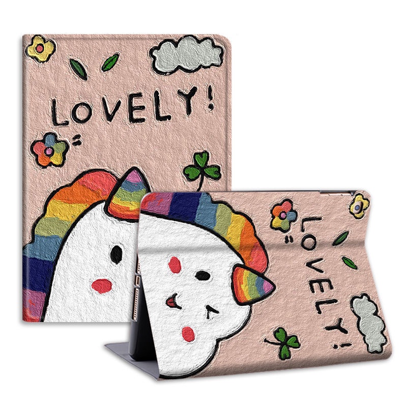 Bao Da Máy Tính Bảng Họa Tiết Đáng Yêu Cho 2020 new 10.2-inch mini5 234 iPad 5 generation