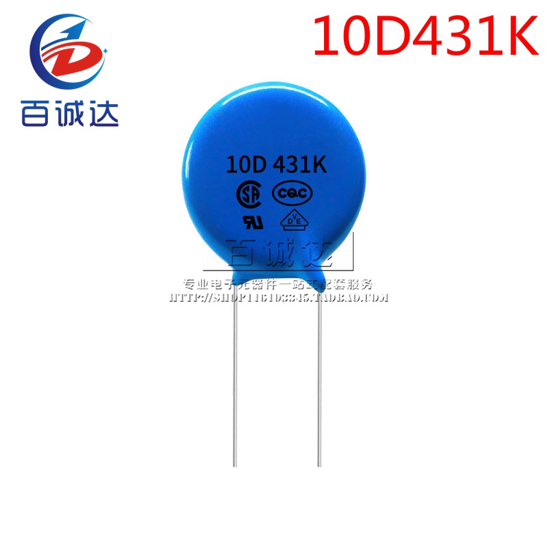 10 CÁI 10D431K Varistor Varistor Varistor