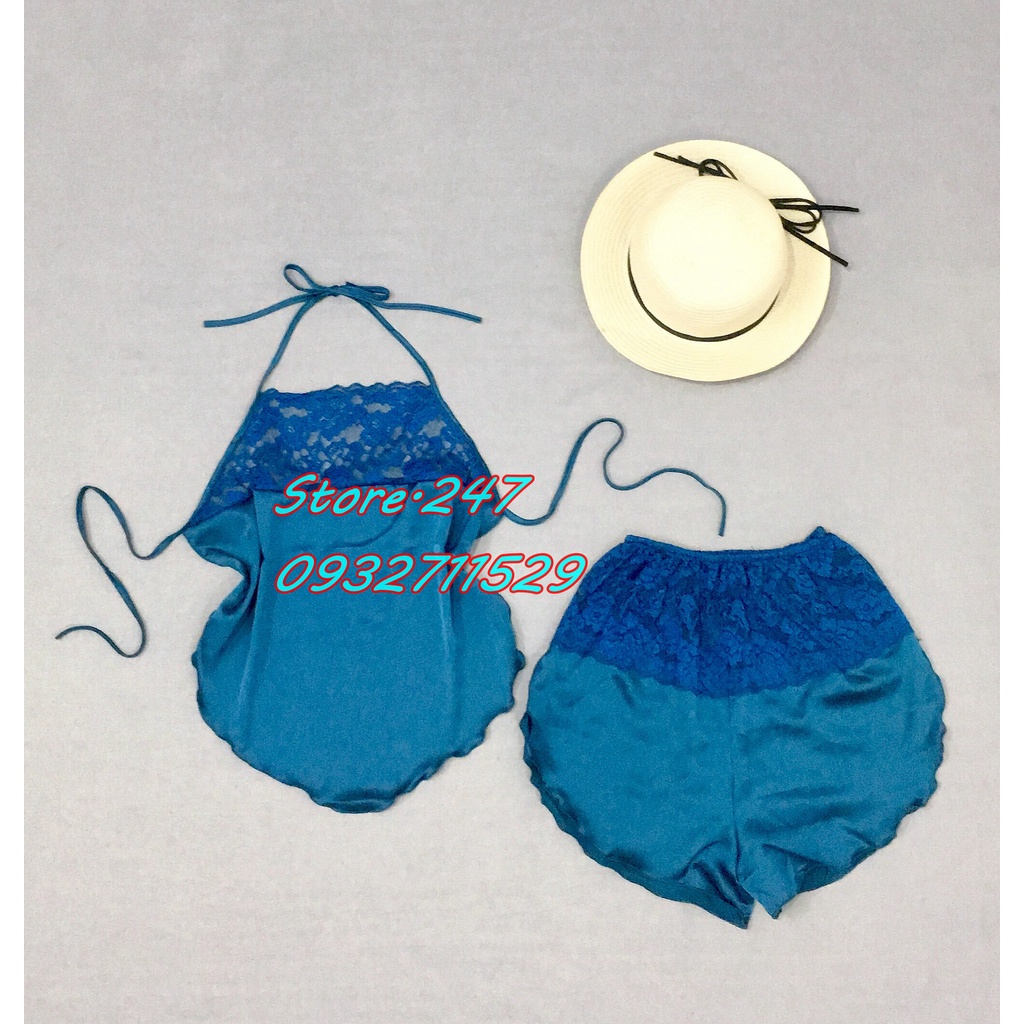 (40KG - 55KG) BỘ YẾM SATIN SIÊU SEXY CỘT NƠ, VẢI SATIN MỊN MÁT MẶC NHƯ KHÔNG MẶC - HÀNG NHÀ MAY BAO ĐẸP | BigBuy360 - bigbuy360.vn