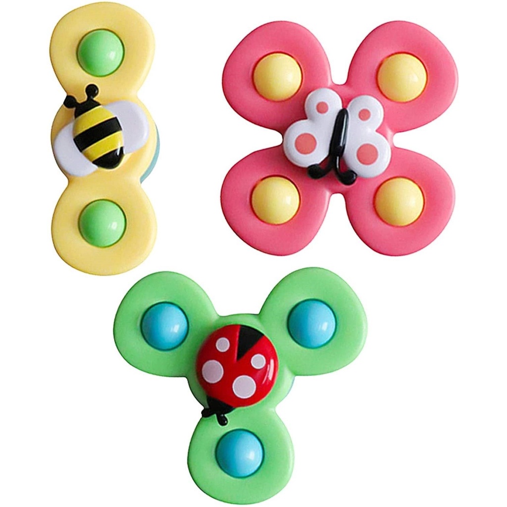 Con quay spinner hình côn trùng vui nhộn với chất liệu ABS an toàn với trẻ