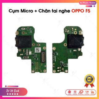 Micro và Chân Tai Nghe OPPO F5 - Linh Kiện Điện Thoại Zin Tháo Máy