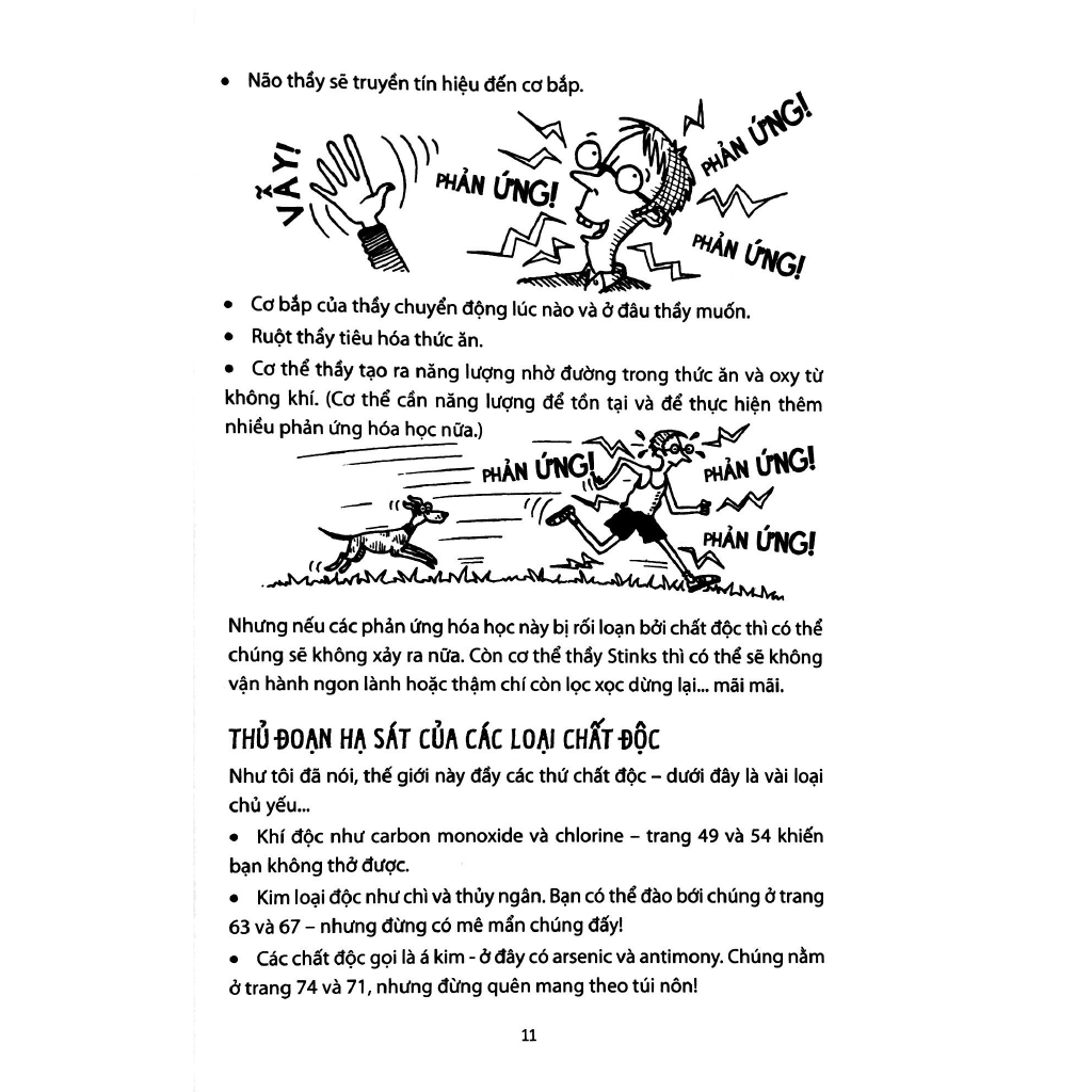 Sách - Horrible Science - Chất Độc Nhức Xương