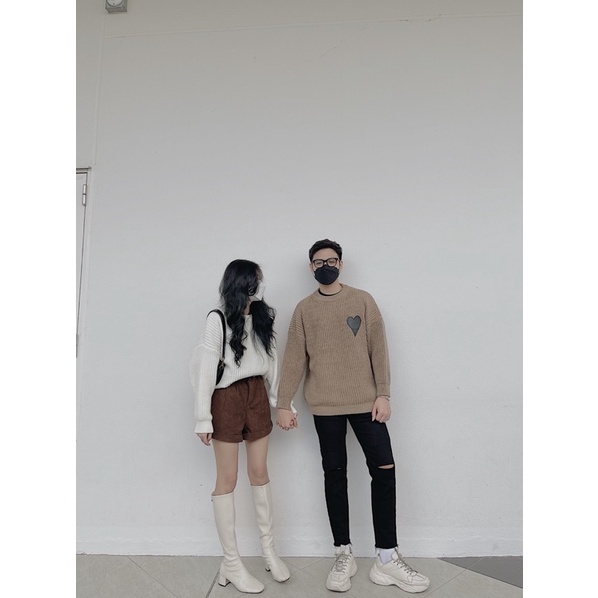 Áo len trái tim chất len siêu đỉnh by samhyewear | BigBuy360 - bigbuy360.vn