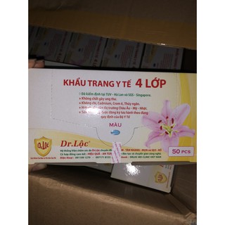 Khẩu trang y tế 4 lớp dr.lộc