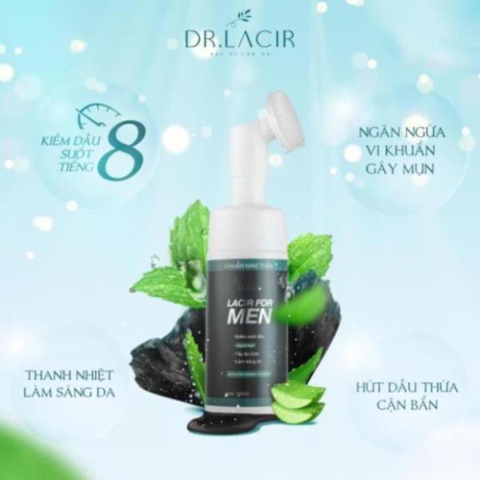 Sữa Rửa Mặt Than Hoạt Tính Dr.Lacir - Lacir For Men 011 | BigBuy360 - bigbuy360.vn