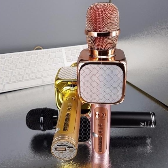 [Mã ELHACE giảm 4% đơn 300K] MIC KARAOKE YS69 3 IN 1 - MICRO CẦM TAY TIỆN LỢI CA HÁT KHI KẾT NỐI BLUETOOTH