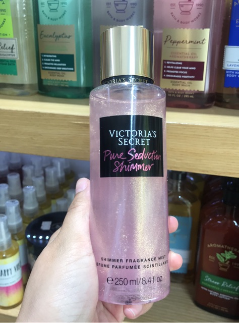 Xịt thơm có nhũ Victoria's Secret Pure Seduction (250ml)