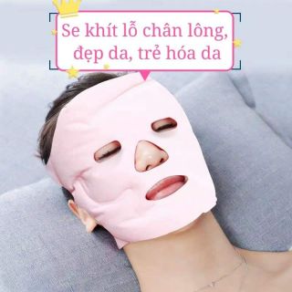 Mặt nạ gel nano nóng lạnh se khít lỗ chân lông trẻ hóa huyệt vị khuôn mặt
