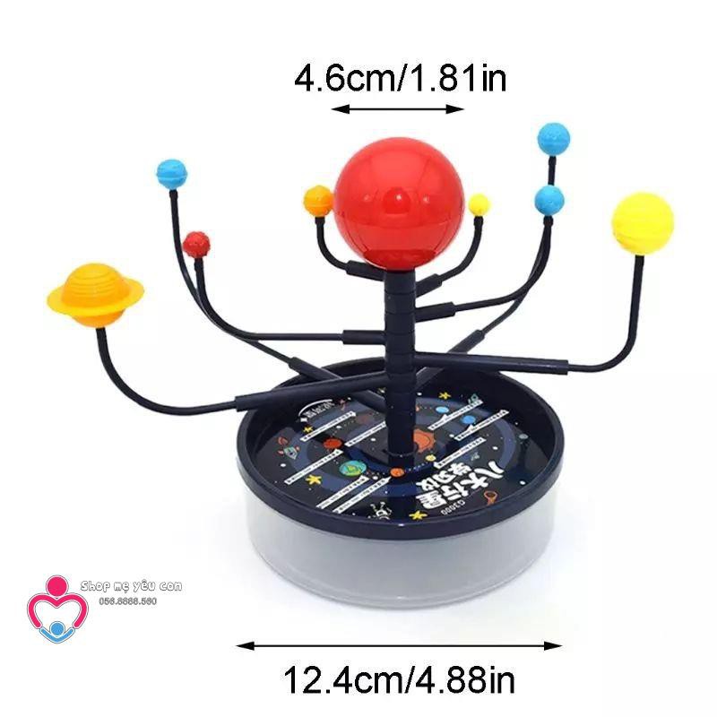 Đồ chơi lắp ghép Mô hình hệ mặt trời 9 hành tinh - Đồ chơi trẻ em thông minh