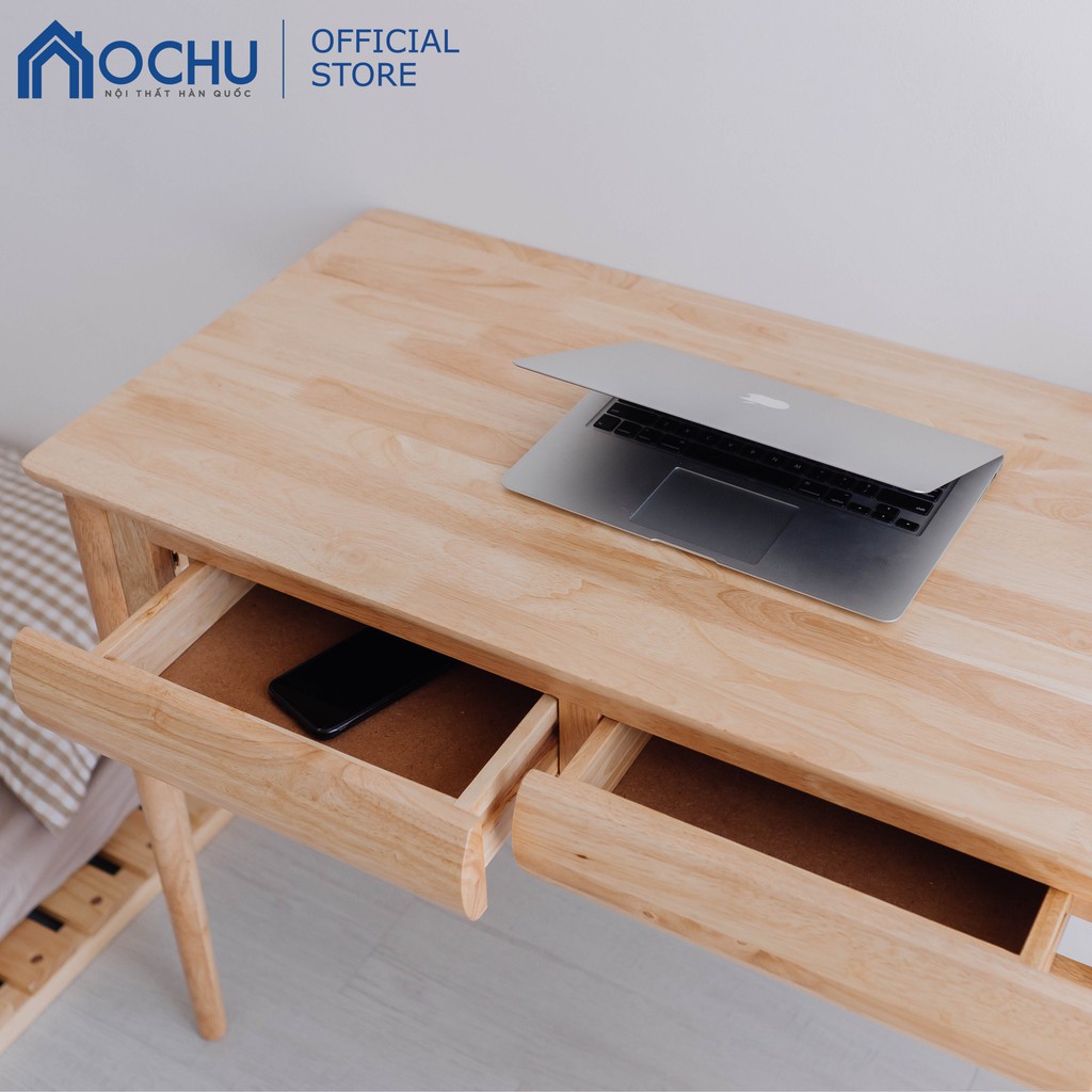 Bàn Làm Việc Gỗ Có Hộc OCHU - B Table - Natural | BigBuy360 - bigbuy360.vn