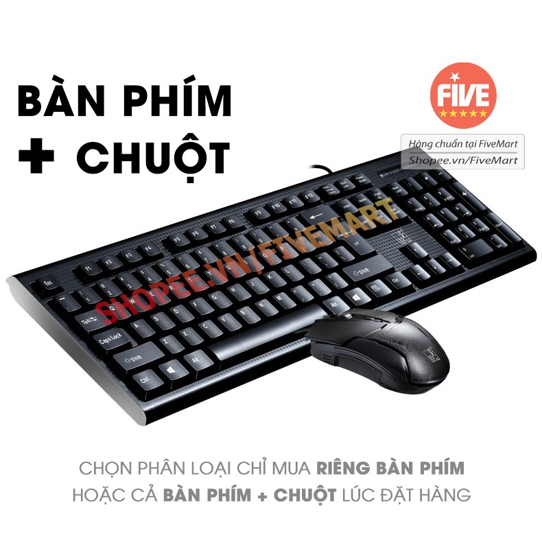 Bộ Bàn Phím Và Chuột Queen 9 Chất Lượng Cao Đa Dụng