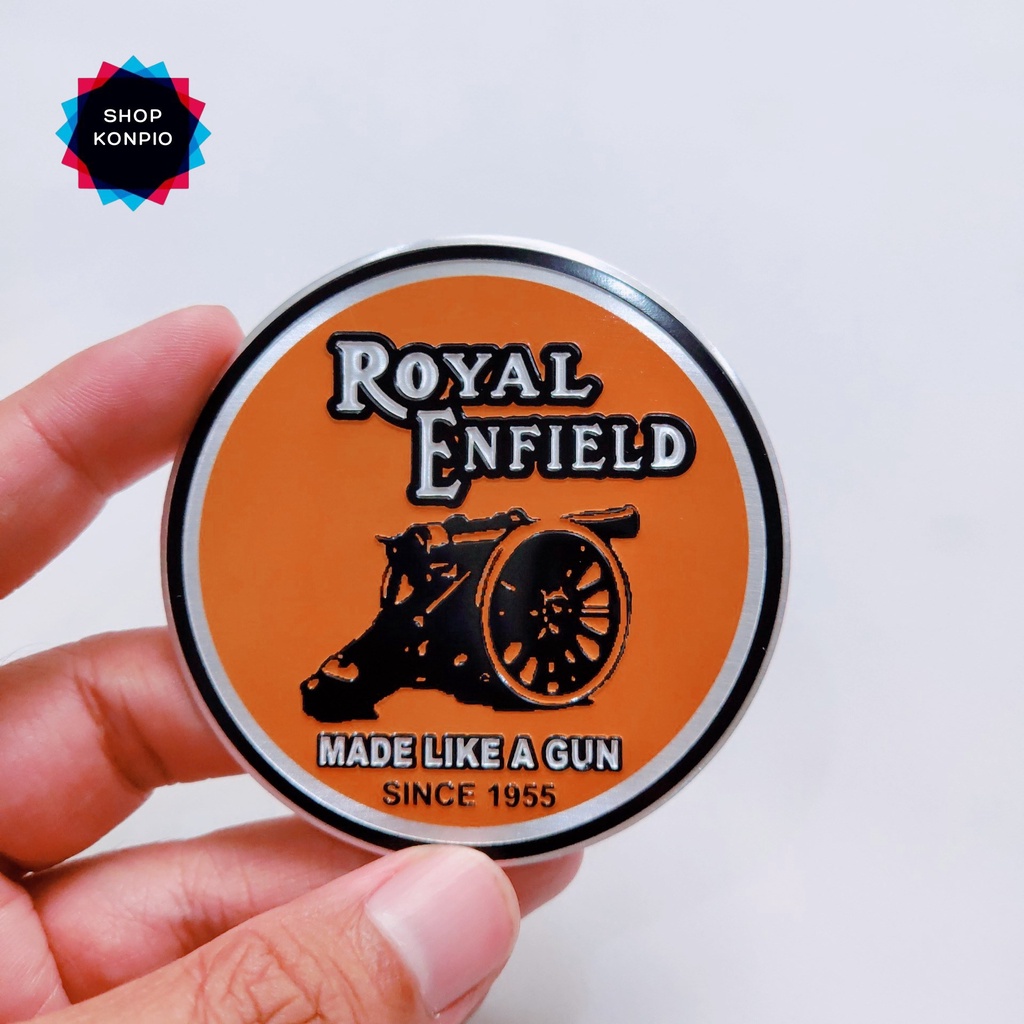 Tem Nhôm Royal Enfield Dán Xe Chống Thấm Chịu Nhiệt Có Keo 3M